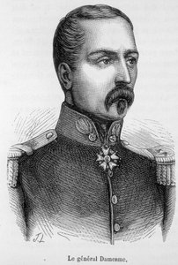 Edouard Adolphe Deodat Marie Daesme（1807-1848）の肖像（フランス軍人）。 作： Unknown artist