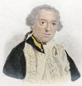 エドワード・ボスコーエン（1711-1761）の肖像。19世紀のエングレーヴィング。 作： Unknown artist