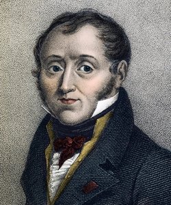 Emmanuel de Las Cases (1766-1842) フランスの歴史家の肖像 - 19世紀のエングレービング