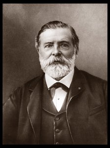 エティエンヌ＝ジュール・マレイ（1830-1904）の肖像。英国の科学者・年代写真家で、血圧計を発明し、写真と映画の先駆者。Photo by Nadar, Paul (1856-1939). 作： Unknown artist