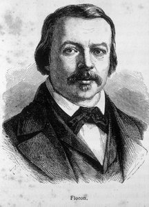 フランスのジャーナリスト、政治家であるフロコンの肖像（1800年～1866年 作： Unknown artist