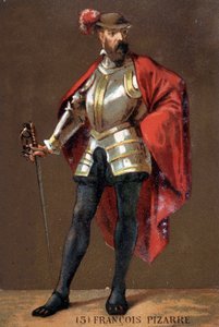 フランシスコ・ピサロの肖像（en fr.Francois Pizarro