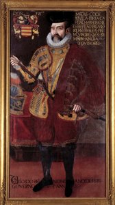 フランシスコ・デ・マスカレンハスの肖像（16世紀） インド副王 匿名の絵画（16世紀リスボン 作： Unknown artist