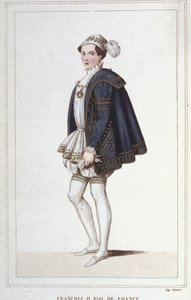 フランス王フランソワ2世（1544～1560年）の肖像 1830年の刻印 作： Unknown artist