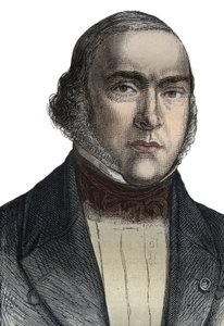 フランスの政治家、フランソワ・ジャン・レオン・ド・マレーヴィル（1803, -1879）の肖像。