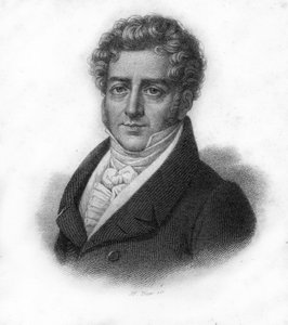 フランスの作曲家、フランソワ・アドリアン・ボワリュー（1775-1834）の肖像、19世紀のエングレーヴィング 作： Unknown artist