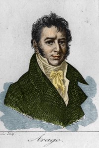 フランソワ・アラゴの肖像。(1786-1853) 作： Unknown artist