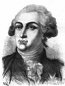 フランスの将軍、フランソワ・クロード・アムール（ブイエ侯爵）（1739-1800）の肖像。 作： Unknown artist