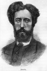 フランソワ・ジュルードの肖像。フランス革命家 1843-1893 作： Unknown artist