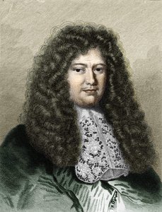 フランスの政治家、フランソワ・ミシェル・ル・テリエ（ルーヴォワ侯爵）（1639-1691）の肖像 - ラヴァレの『フランス史』に掲載、エングレーヴィング、SD。