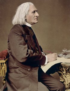 ハンガリーの作曲家・ピアニスト・指揮者 フランツ・リスト（1811-1886）の肖像 作： Unknown artist