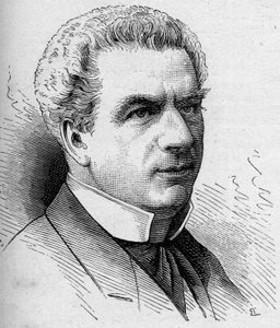 フランスのコメディアン、フレデリック・フェーブル（1833-1916）の肖像。1879年8月16日付「Le Monde Illustré」1168号に掲載されたエングレーヴィング。 作： Unknown artist