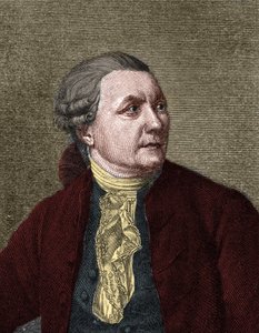 Friedrich Gottlieb KLOPSTOCK（1724-1803）ドイツの詩人の肖像。