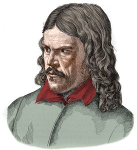 フリードリヒ・ルッカートの肖像 詩人であり、ドイツの東洋主義翻訳者（1788-1866）。 作： Unknown artist