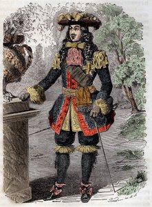 Portrait of Gabriel Nicolas de la Reynie (1625-1709) premier lieutenant general de police de Paris" (Portrait of Gabriel-Nicolas de la Reynie Founded of the first modern police force) Engraving 19th century Private collection 作： Unknown artist