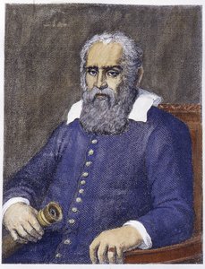 Galileo Galilei dit Galileo（1564 - 1642）の肖像。 作： Unknown artist