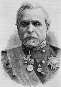 ダウレル・ド・パラディネス将軍（1804～1877）の肖像。 作： Unknown artist