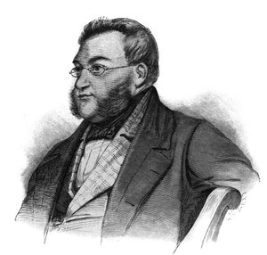 プロイセンの政治家、ゲオルク・フォン・ヴィンケの肖像 - ゲオルク・フォン・ヴィンケ（1811-1875）、行政官、政治家、プロイセンの地主 - 19世紀後半のエングレーヴィング 作： Unknown artist