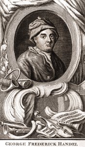 ジョージ・フリードリッヒ・ヘンデル（Georg Friedrich Handel）の肖像 作： Unknown artist