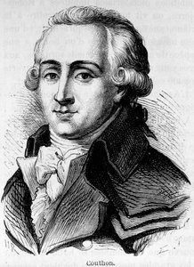 フランスの政治家、ジョルジュ・クーソン（1755～1794）の肖像。 作： Unknown artist