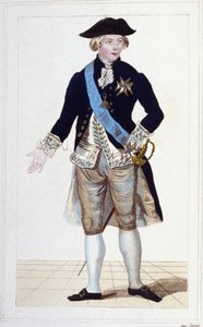 ラ・ファイエット侯爵ジルベール・モティエ（1757-1834）の肖像。 作： Unknown artist