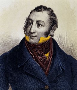 ジョアッキーノ・ロッシーニ（1792-1868）の肖像 19世紀のエングレーヴィング