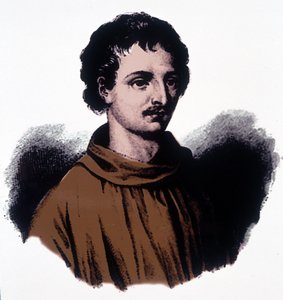 ジョルダーノ・ブルーノ（1548 - 1600）の肖像 作： Unknown artist