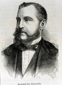 ポーランド副王コンスタンティヌス大公（1779-1831）の肖像。19世紀末、H.Martinの「Histoire de France」に掲載された版画。 作： Unknown artist
