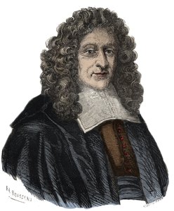 Guillaume Amfrye, Abbe of Chaulieu (1639 -1720) フランスの詩人、リベルタンの肖像。 作： Unknown artist