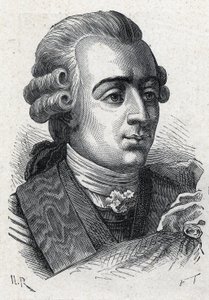 スエードのグスタフ3世の肖像（Gustav III 作： Unknown artist