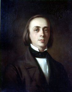 ハンス・フォン・ビュロー（1830～1894）の肖像 ドイツの指揮者。絵画バイロイトのワーグナー博物館。 作： Unknown artist