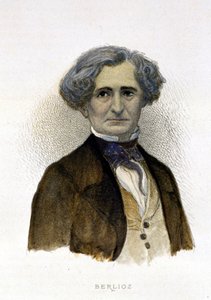 ヘクトル・ベルリオーズ（1803-1869）の肖像 - 彫刻 作： Unknown artist