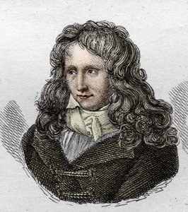 フランスの作家（1737-1814）Henri Bernardin de Saint Pierre (Saint-Pierre or St-Pierre)の肖像。1835年のエングレーヴィング。