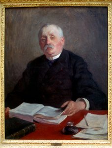 イポリット・ベルンハイムの肖像（1840-1919）フランスの医師 作： Unknown artist