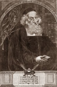 Isaac Aboab da Fonseca (1605-1693) の肖像 - Isaac Aboab Foonseca - ラビ、学者、カバリスト、作家 作： Unknown artist