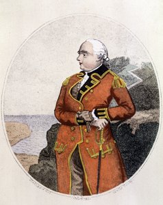 ジェームズ・クック（1728-1779）の肖像 作： Unknown artist
