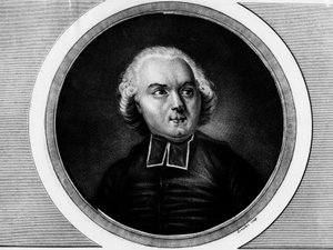 Jean-Sibrake (Sibrakes or Siffrein) dit Jean Sylvain Maury (or Abbe Maury)のポートレート。 作： Unknown artist