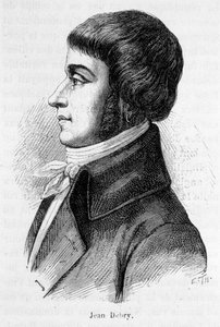 国民会議でアイヌの代理を務めたジャン・アントワーヌ・ジョセフ・デブリ（De Bry）（1760-1834）の肖像。 作： Unknown artist