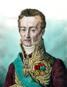 Jean Baptiste (Jean-Baptiste), Comte de Villele (1773-1854) フランスの政治家の肖像 19世紀のエングレーヴィング 個人蔵 作： Unknown artist