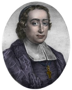 フランスのカトリック司教・説教師、クレルモン司教ジャン・バティスト（Jean-Baptiste）・マシヨン（1663-1742）の肖像 - フランスの説教師・教会人ジャン・バティスト（Jean-Baptiste）・マシヨン（1663-1742）の肖像 作： Unknown artist