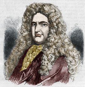 フランスの旅行家ジャン・シャルダン（1643-1713）の肖像。 作： Unknown artist