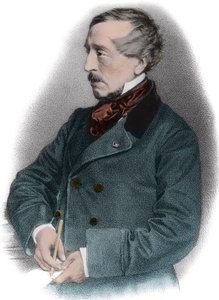 ジャン・ジャック（Jean-Jacques）・アンペール（1800-1864）フランスの歴史家の肖像-。 作： Unknown artist