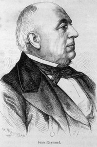 フランスの哲学者、ジャン・レイノー（1806-1863）の肖像。 作： Unknown artist