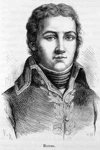 フランスの将軍、ジャン・ヴィクトル（Jean-Victor）・モロー（1763-1813）の肖像。