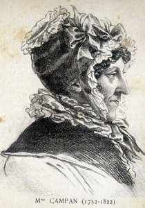 Jeanne Louise Henriette Genest, Madame Campan (1752 - 1822), フランスの教育者 - "Les Contemporains", n.d. 19世紀後半のポートレート。 作： Unknown artist