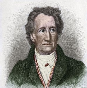 ドイツの作家、ヨハン・ヴォルフガング・ゲーテ（1749-1832）の肖像 作： Unknown artist