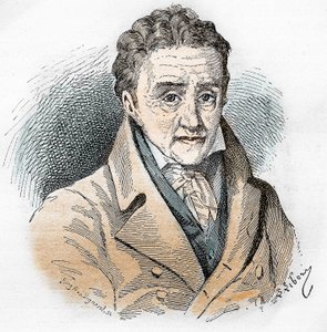 スイスの教育学者であるヨハン・ハインリッヒ・ペスタロッチ（1746～1827）の肖像。 作： Unknown artist