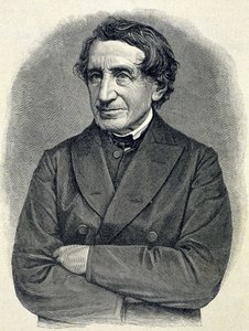 ヨハン・ヨセフ・イグナツ・フォン・ドリンガー（1799～1890）の肖像（アレマンの司祭、教会史教授 作： Unknown artist