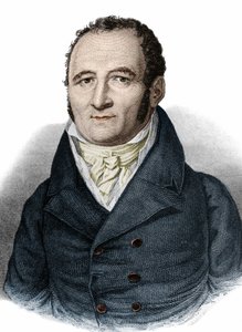 ヨハン・ペーター・ヘーベル（1760-1826）ドイツの作家の肖像。 作： Unknown artist