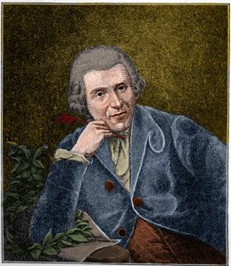 Johann Wilhelm Ludwig Gleim (1719-1803) ドイツの詩人の肖像。 作： Unknown artist